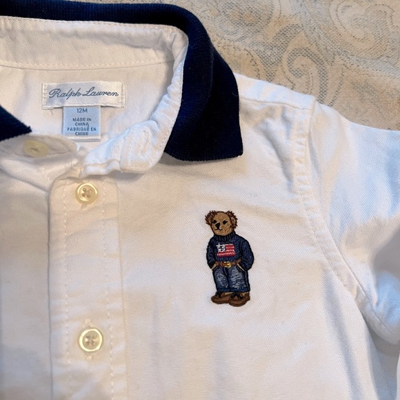 Ralph Lauren bear button down & Janie and Jack nutcracker pants. - Picture 2 of 6
